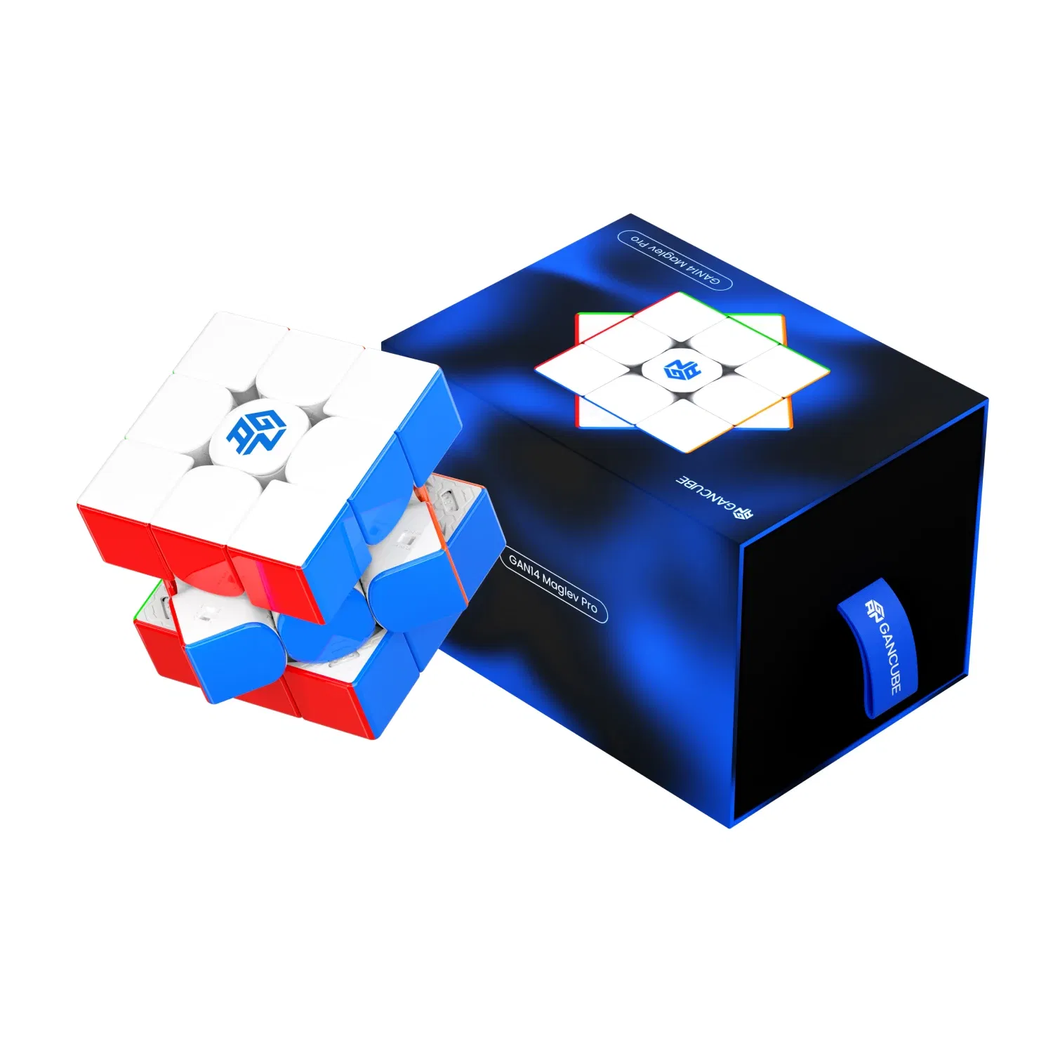Color: Red - [Picube] GAN14 Maglev Pro UV Stickerless Magnetic Speed Cube 3x3 Professional Gan 14 Magic Cube Puzzle Toys Gan14 Maglev UV