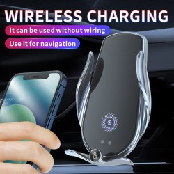 Wireless Car Charger, Fast Charging, Air Vent and Dashboard Holder