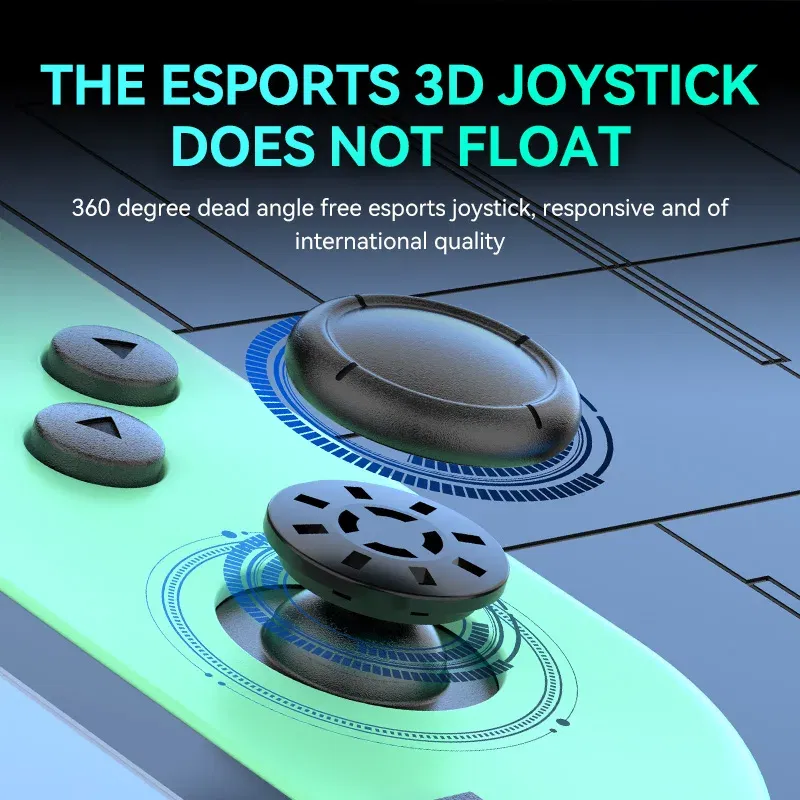 Color: MULTI - STORM WYRM Bluetooth Joystick for Switch NS Game Left and Right Wireless RGB With Light Small Handle JOY-02
