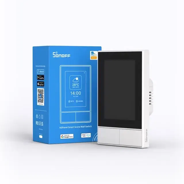 Color: WHITE, Ships From: CHINA - New! NSPanel Pro Smart Home eWeLink Control Panel Smart Scene Wall Switch Home Automation Thermostat VIa Alexa Alice Google