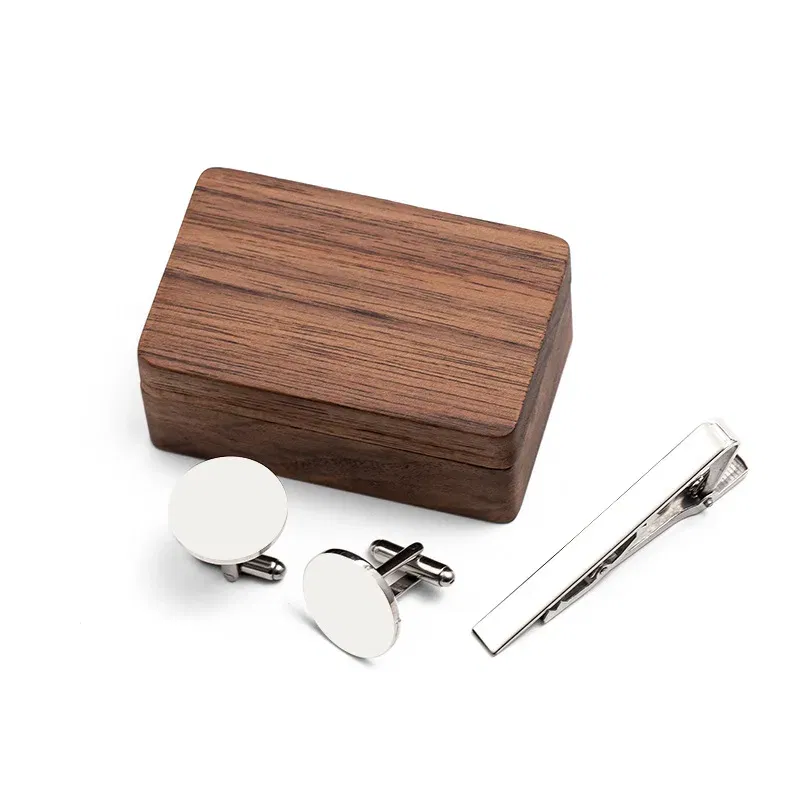 Color: MINT GREEN, Size: XL - Custom Metal Cufflinks Tie Clip & Rectangle Gift Box Engraved Gift for Dad and Groomsmen Personalized Best Man Cufflinks Set