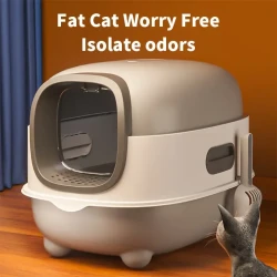 Large Capacity Cat Litter Box