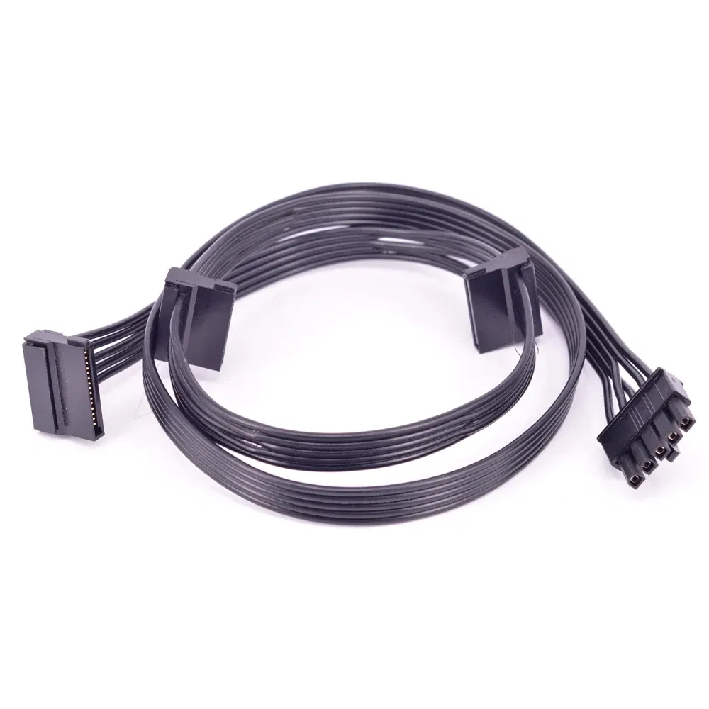 Color: black, Cable length: Other - For Cooler Master V700 V850 V1000 V1200 ATX 24 Pin PCIe 6Pin 6+2Pin 8Pin 5Pin Peripheral 4Pin SATA PSU Power Supply Cable
