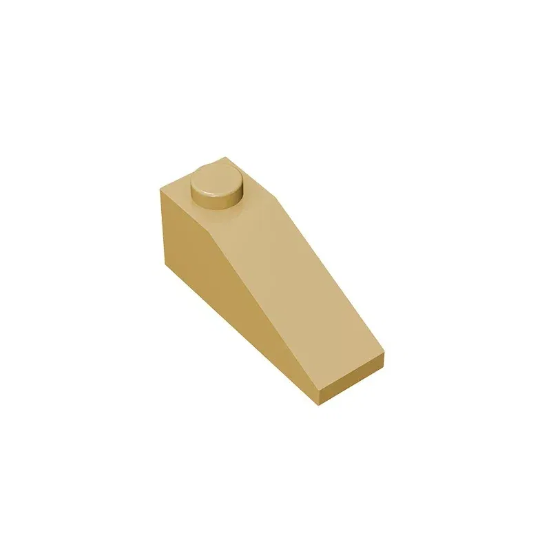 Color: Blue - Gobricks GDS-586 Slope 33 3 x 1 compatible with lego 4286 pieces of children's DIY Building Blocks Technical Educational