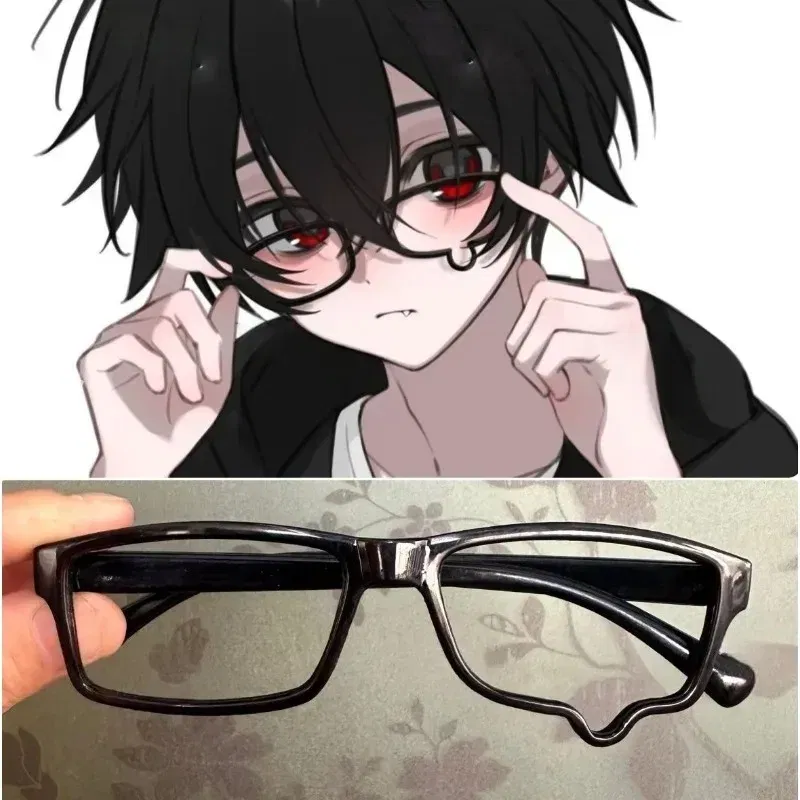 Frame Color: Khaki - Japanese Anime Y2K Teardrop Cosplay Small Square Glasses Women's Retro Harajuku Glasses Clear Blue Light Blocking Eyewears