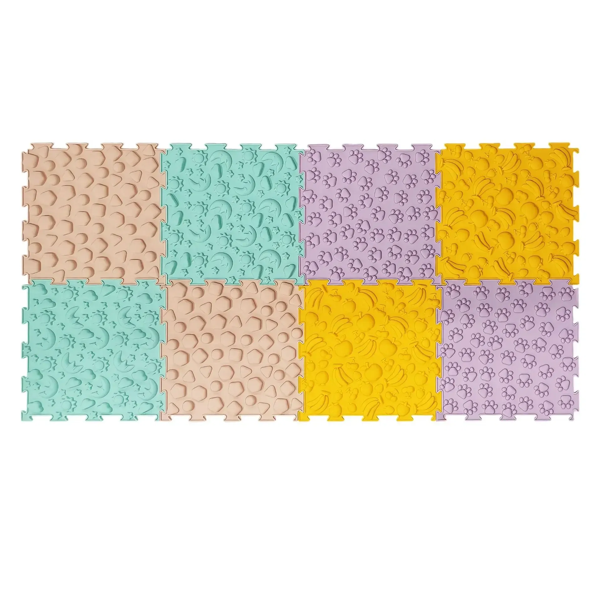 Children's Tactile Sensory Training Mat Acupressure Pad Foot Massage Mat Children's Baby Acupressure Pad Toe Pressure Pad