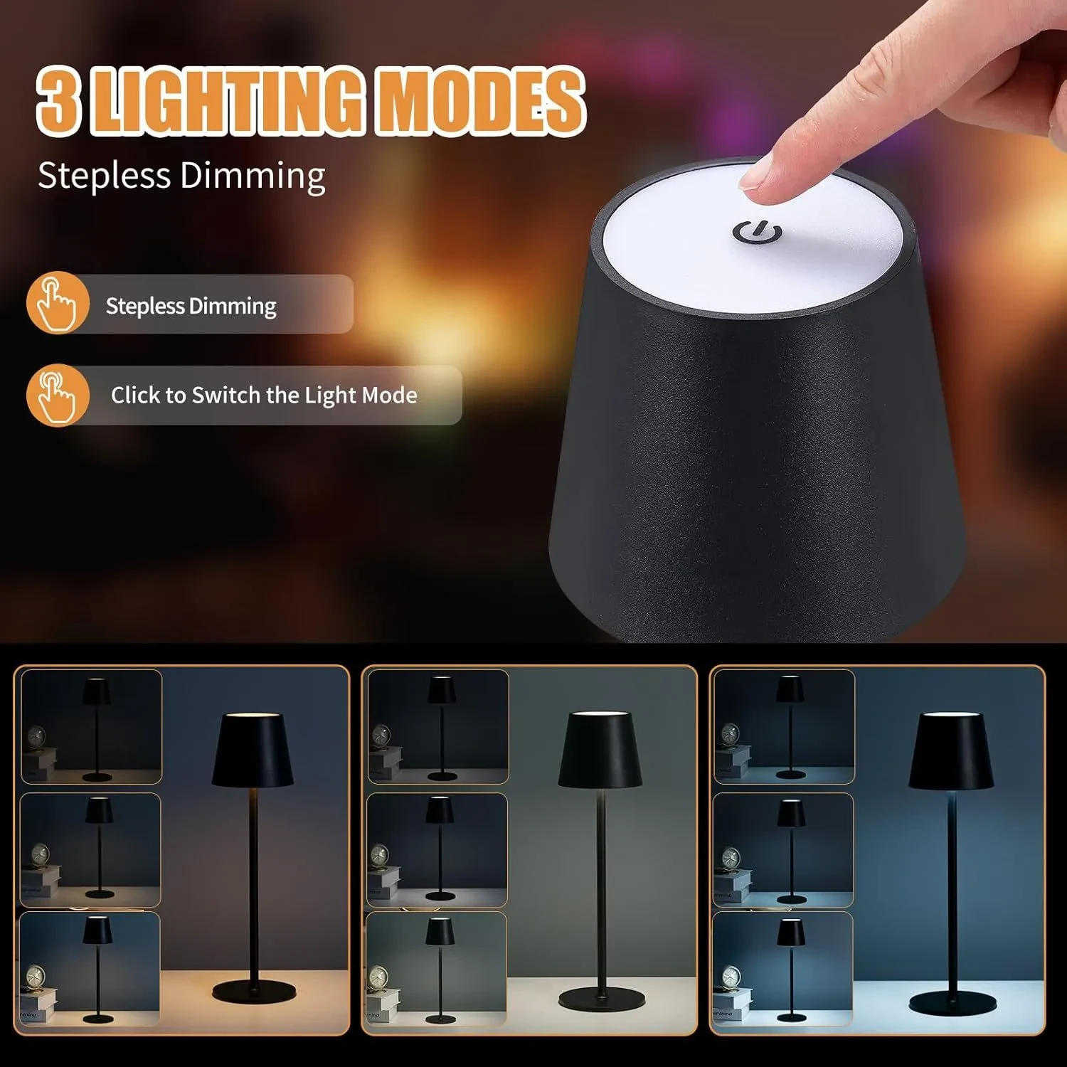 Black Table Lamp