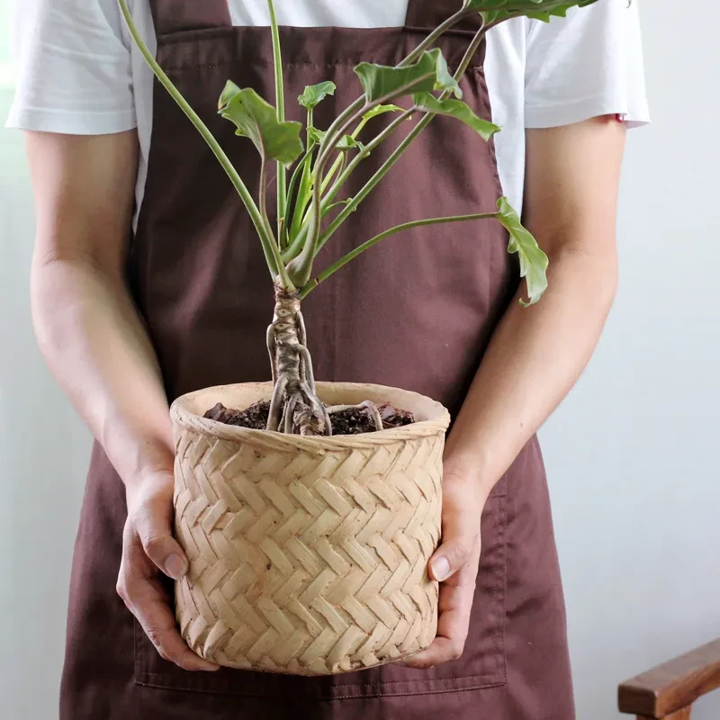 Bamboo Plant Pot