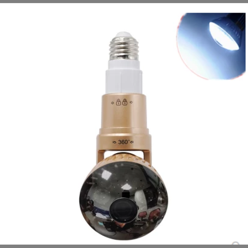 Outdoor Security Light with Wifi Camera