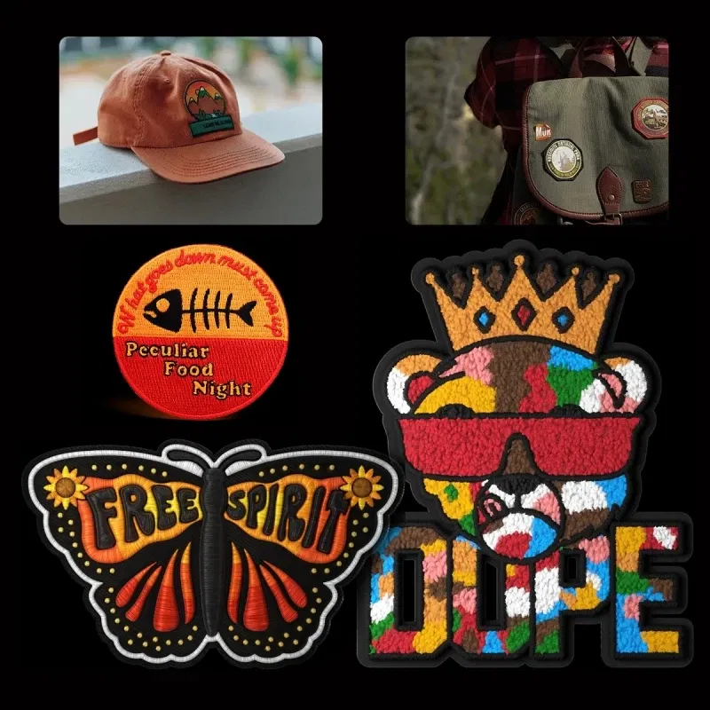 Custom Handmade 3D Embroidered Patches – Personalize Your Style with High-Quality Iron-On Patches