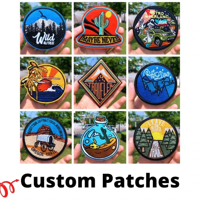 Custom Handmade 3D Embroidered Patches – Personalize Your Style with High-Quality Iron-On Patches