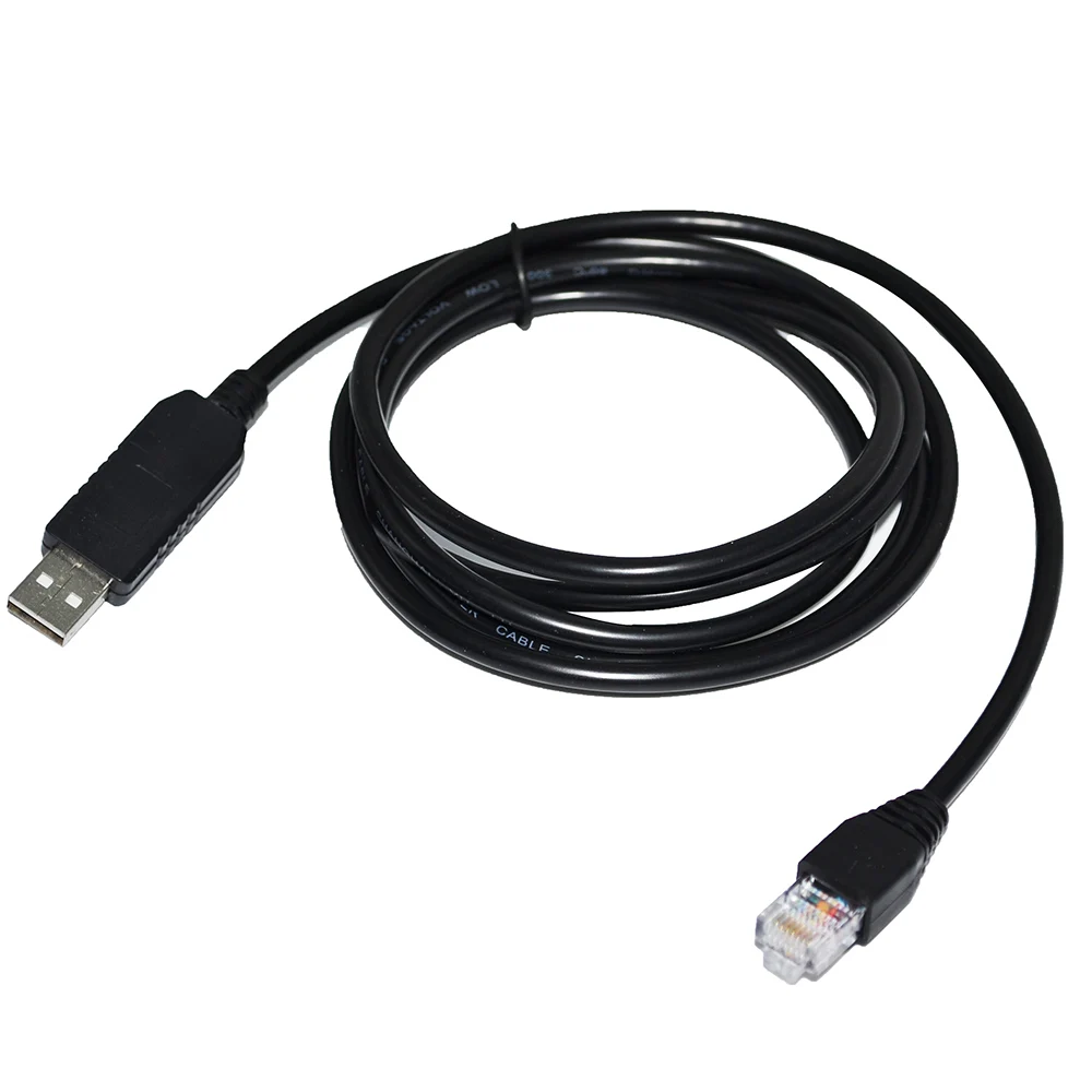 Color: black, Cable length: 5M, Ships From: CN - ORIGIN FT232RL CHIP USB TO RJ45 PLUG RS232 CONVERTER SERIAL COMMUNICATION CONSOLE DEBUG CABLE FOR PYLONTECH LI-ION BATTERY TO PC