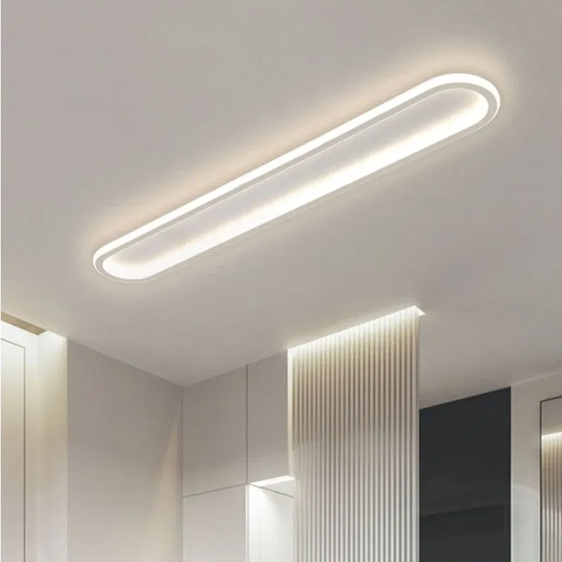 Modern LED Ceiling Light For Bedroom Balcony Corridor Lighting Cloak Room Entrance Hall Kitchen Rectangular Home Lamp Fixtures