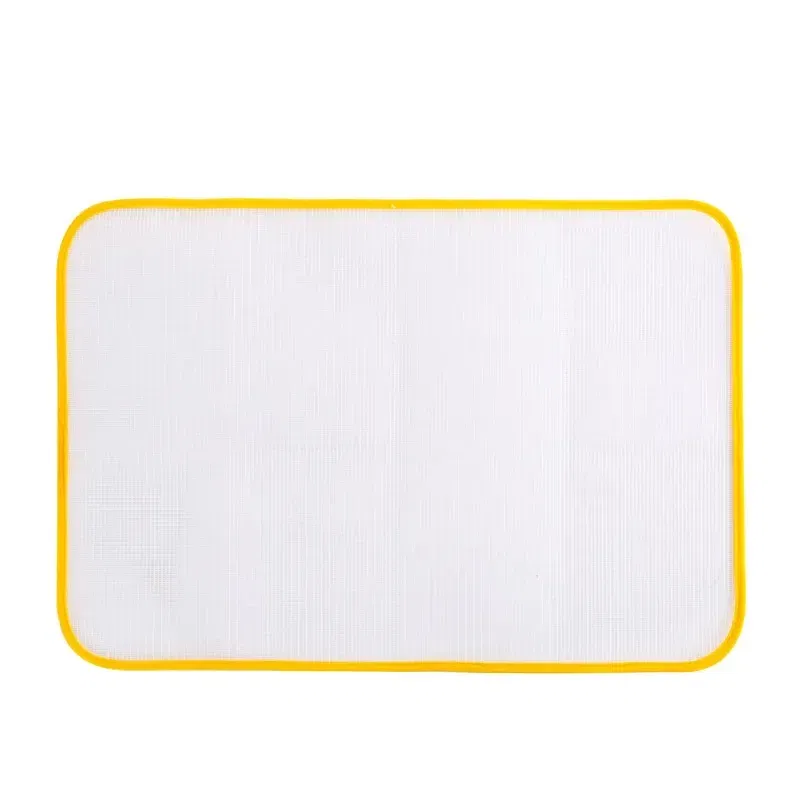 Color: WHITE - Ironing Pad T-shirt pantsHigh Temperature Resistant Heat Insulation Ironing Cloth Clothes Protection Pad Home Mesh Ironing Board