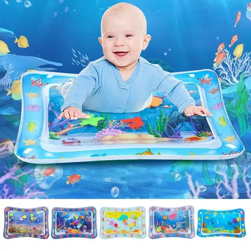 Color: GRAY, Ships From: CHINA - Thickened Water Sensory Mat Interactive And Engaging Experience For Pets And Kids Coolling Sensor Water Playmat Cat Dog Supplies