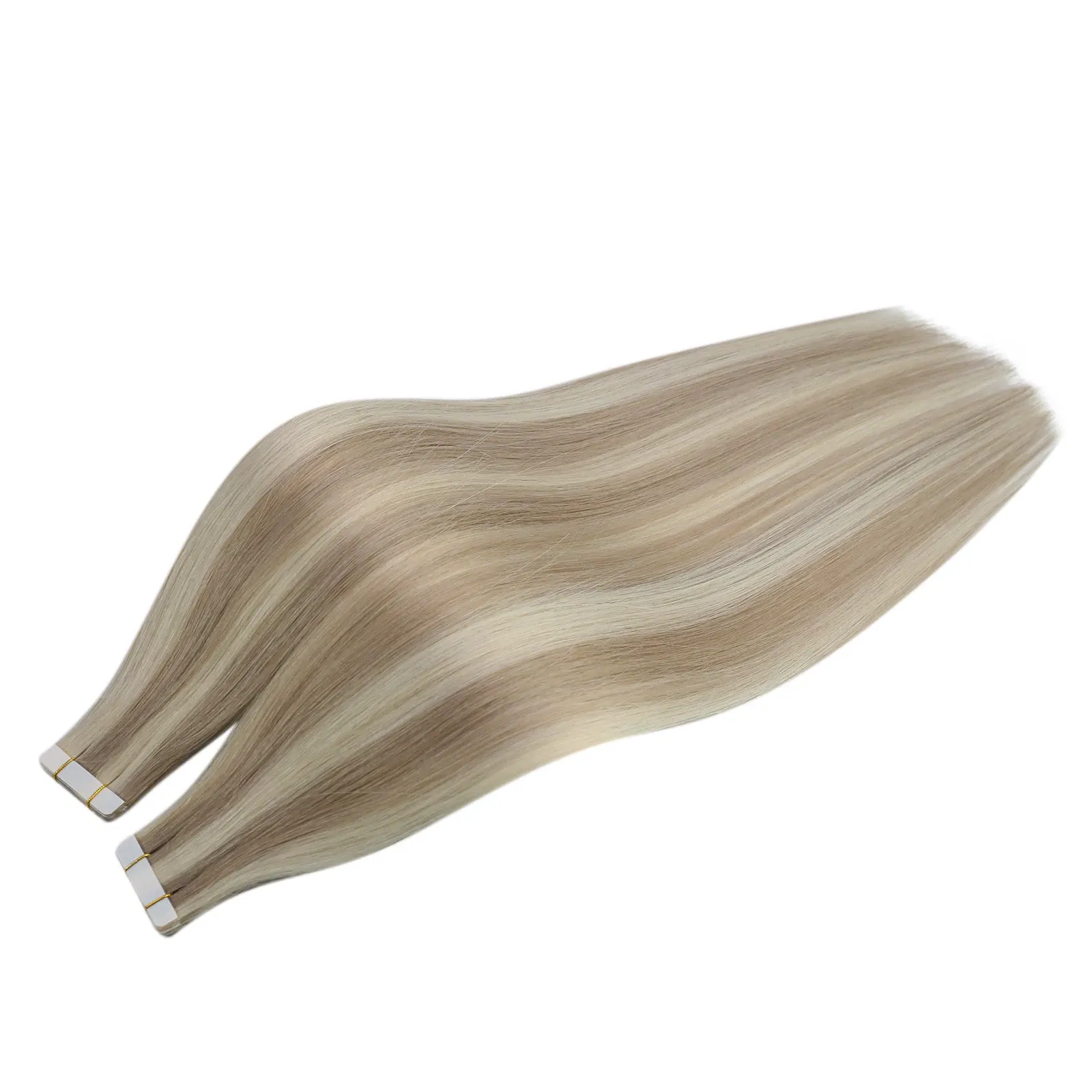 Color: P8/16/22, Items per Package: 10 pcs, Length: 14 inches, Life Span: 12 months - [Last 12 Months] Ugeat Tape in Hair Extensions Virgin Human Hair 10A Grade Tape in Extensions  Human Hair