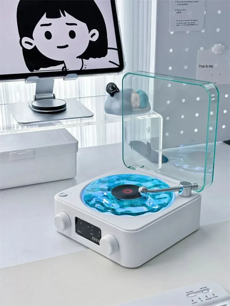 Wavy Vinyl - Retro Turntable Speaker