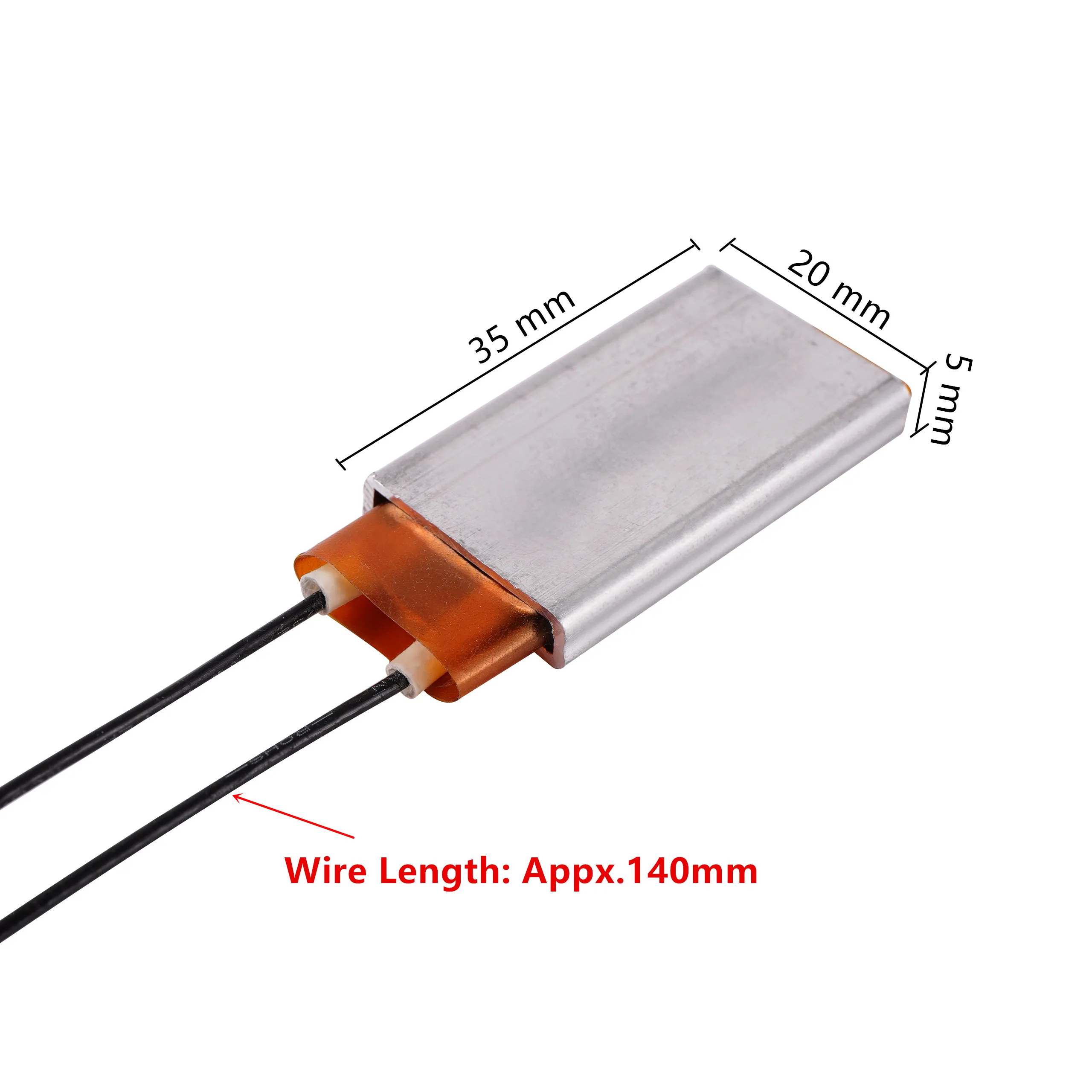 Color: Green - 220V/12V 80-220 Degrees Celsius PTC Heaters Heating Element Hair Dryer Accessories Curlers Heater Poultry Incubator 1 Pc