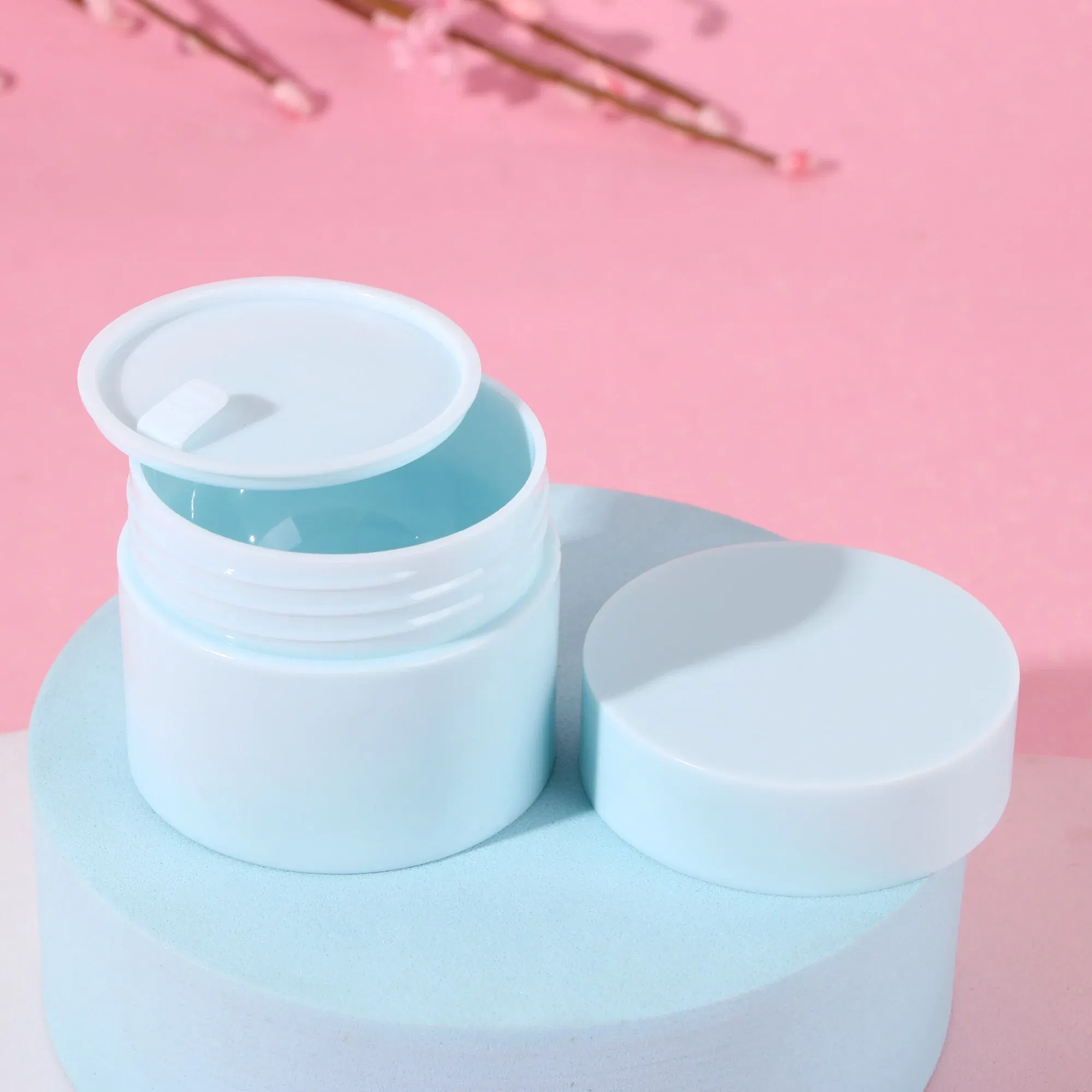 Color: Dark Khaki, Specifications: 450 ml, Ships From: CHINA - 5g /15g/20g/30g/50g Empty Tight Waist Container Empty Travel Pp Facial Cream Jar Cosmetic Plastic Box Cosmetic Refillable Bottle