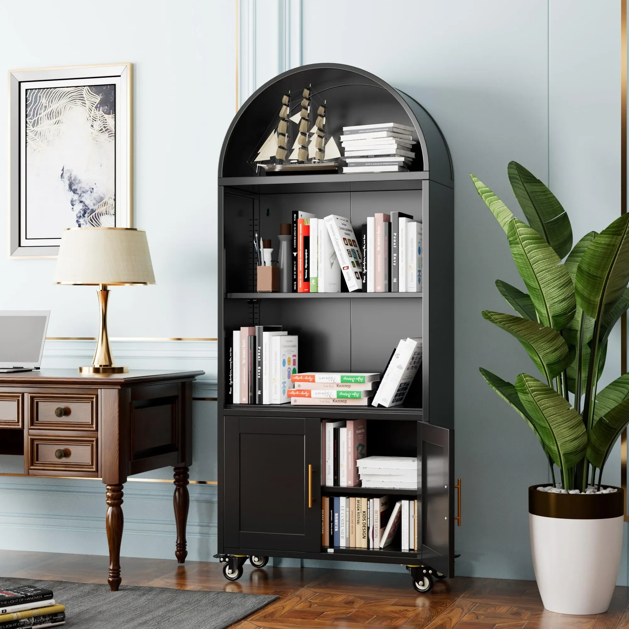 Black Bookshelf