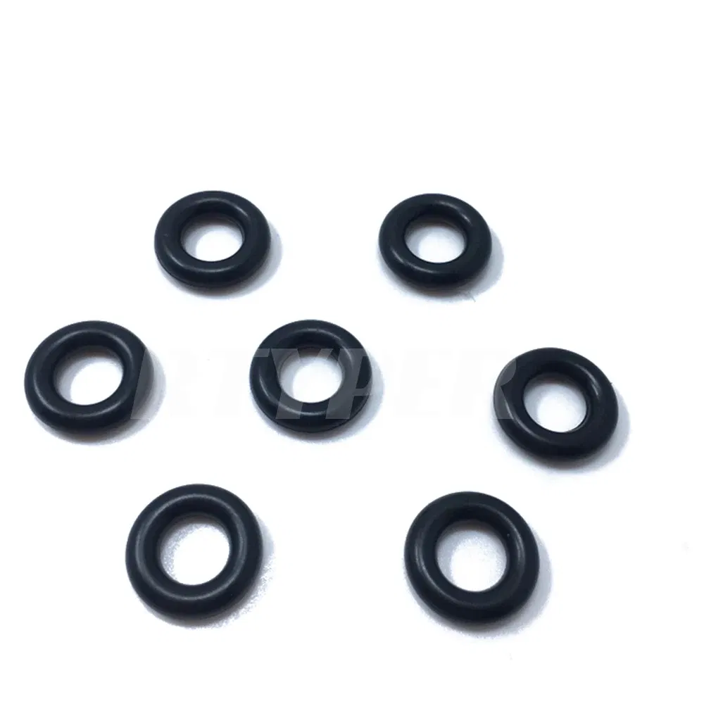Color: green - 100pieces Universal Rubber Orings 7.52*3.53 21018 For Bosch 1280210796 Audi A4 S4 BMW
