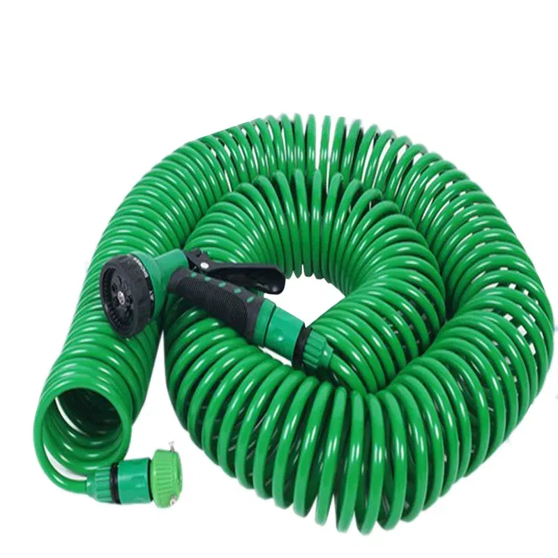 Diameter: 3/4'', Lengh: 25ft - 15M/30M Garden Spring hose Telescopic Water Pipe Car Washing hose Gardening Retractable Coil Magic Flexible hose spray