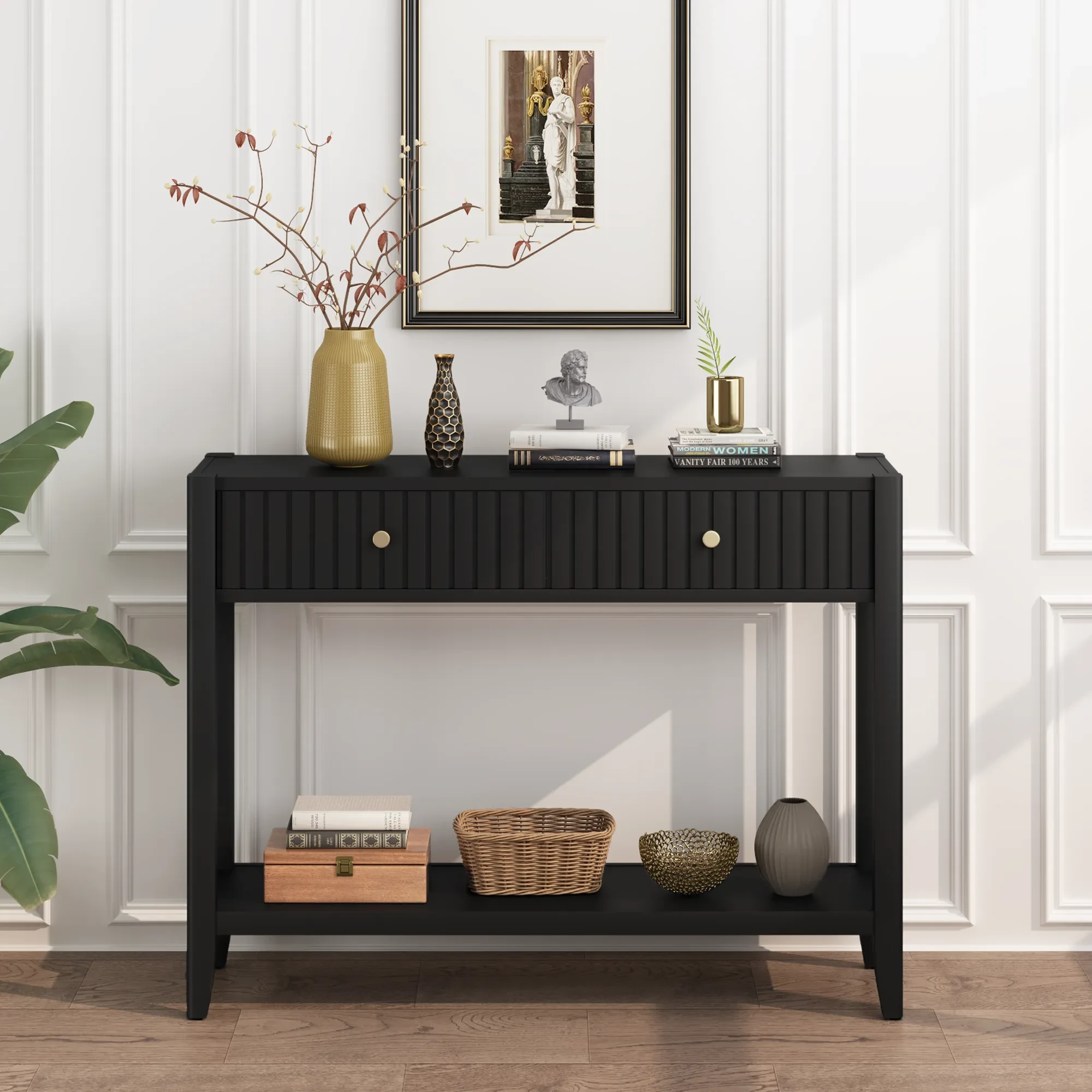 Black Console Table