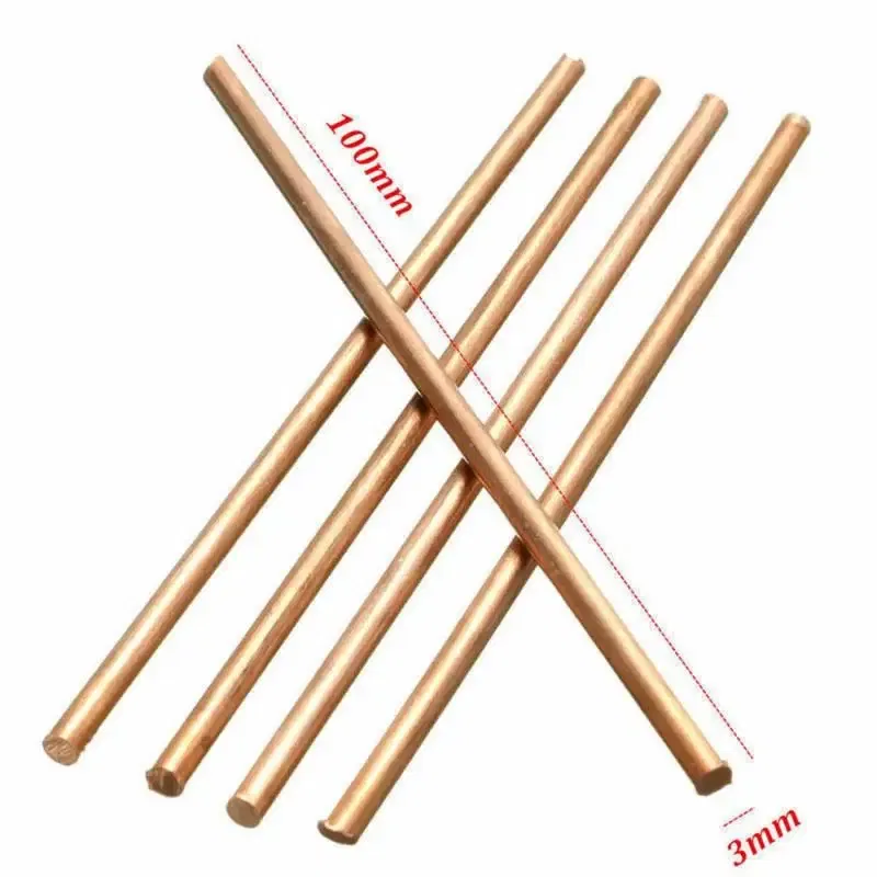 Color: indigo, Specification: 15mm - 1pcs Copper Round Bar Metal Rod Milling Metalworking 3mm 4mm 5mm 6mm 8mm-30mm Length50mm-300mm Copper Rod