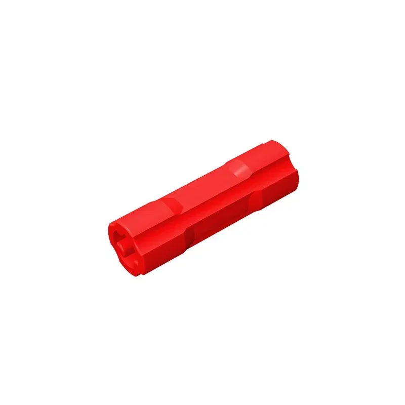 Color: Clear - Gobricks GDS-1145 Technical, Axle Connector 3L compatible with lego 26287 children's DIY Educational Building Blocks Technical