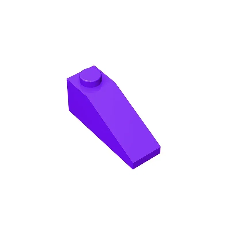 Color: Gold - Gobricks GDS-586 Slope 33 3 x 1 compatible with lego 4286 pieces of children's DIY Building Blocks Technical Educational