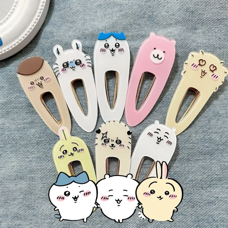 Color: Black - Japanese New Girls Cute Cartoon Hairpins Kids Lovely Hair Clips Barrettes Headband ハチワ?¬ ち?„?‹?‚? Fashion Hair Accessories