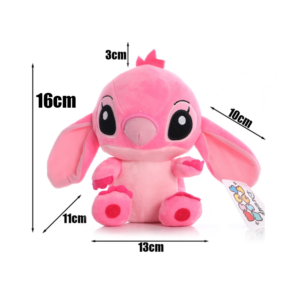 Stitch Angel Plush Cute Anime Cartoon Toys Dolls Plush Car Desk Decoration Birthday Gifts For Children Kid Fan