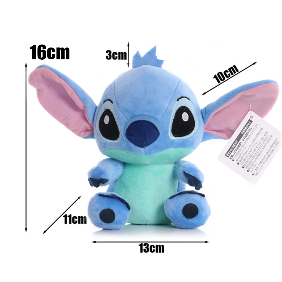 Stitch Angel Plush Cute Anime Cartoon Toys Dolls Plush Car Desk Decoration Birthday Gifts For Children Kid Fan