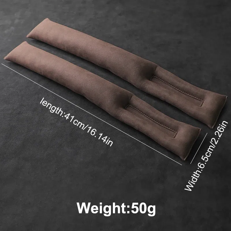 Color Name: Red, Size: s, Ships From: CHINA - 2pcs Car seat gap stuffing strips, anti-leakage and anti-falling gap stuffing strips, suede edge, gap filling strips, interior
