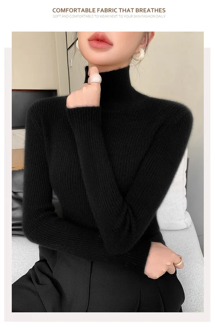 Black Turtleneck NZ