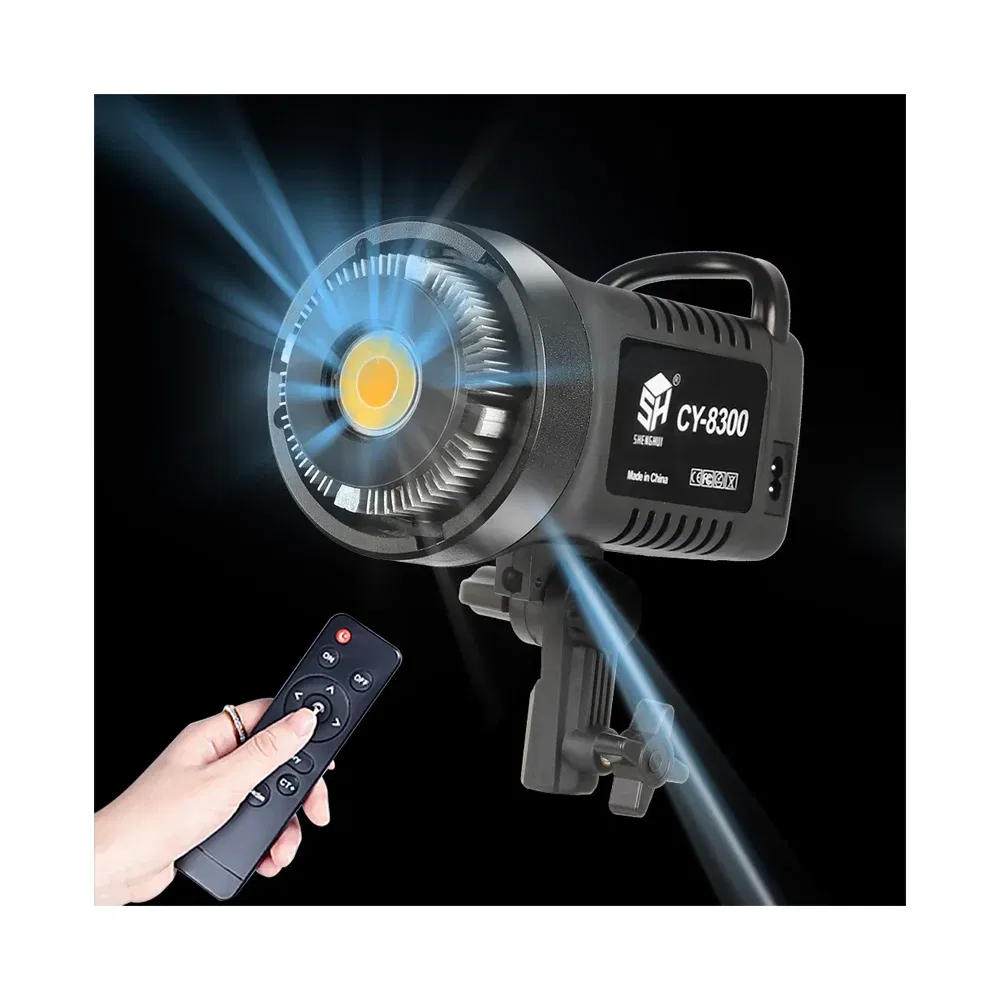 Color: grey, Ships From: CHINA - 100W Video Light Photography LED Daylight-Balanced Sun Lamp for Softbox Lighting Portrait Flash Studio Accessories Youtube Live