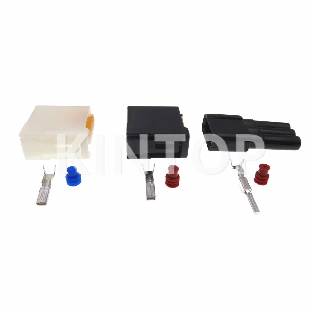 Color: Orange - 1 Set 3 Pins AC Assembly Auto Plastic Housing Connector with Wire Automotive Ignition Coil Socket For Subaru FW-C-D3F FW-C-D3F-B
