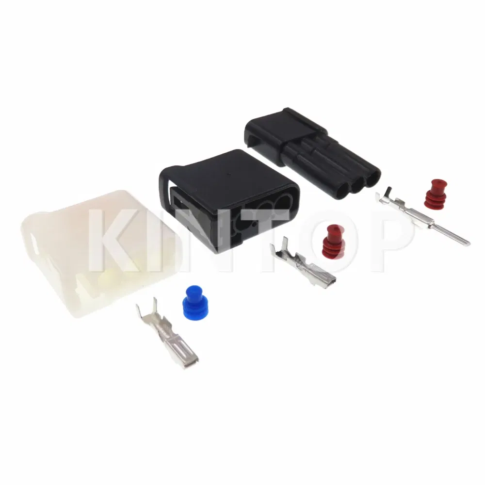 Color: Orange - 1 Set 3 Pins AC Assembly Auto Plastic Housing Connector with Wire Automotive Ignition Coil Socket For Subaru FW-C-D3F FW-C-D3F-B