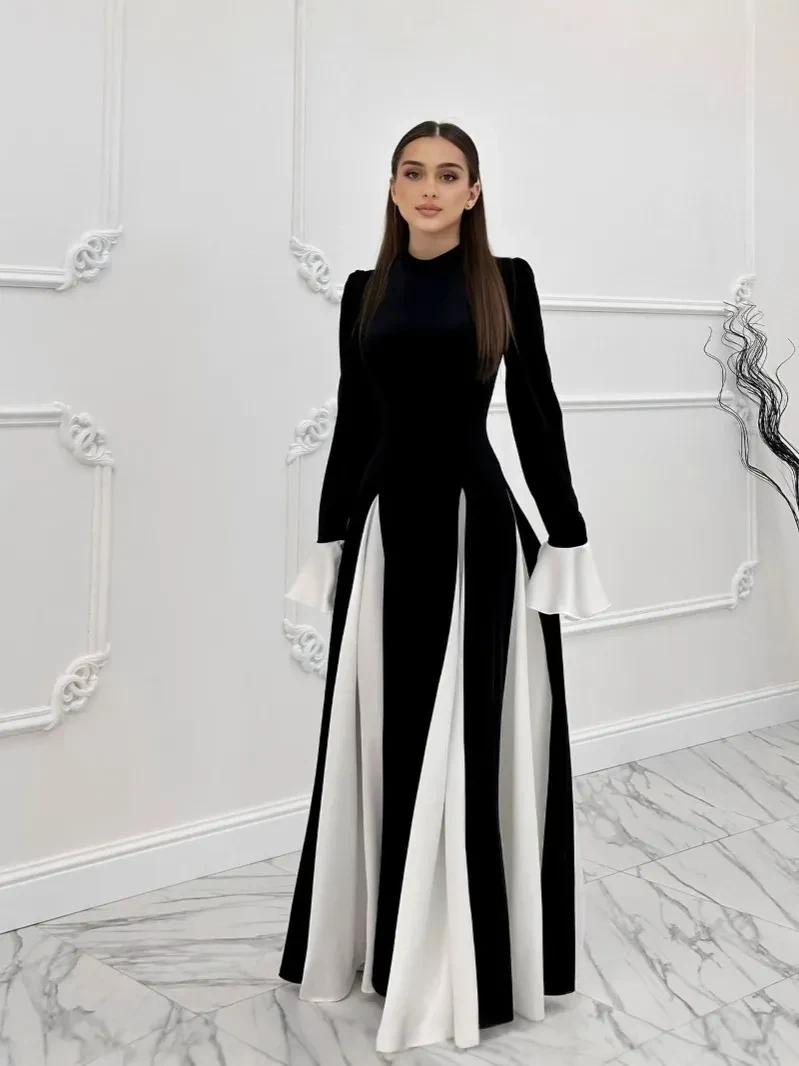 Black White Dress
