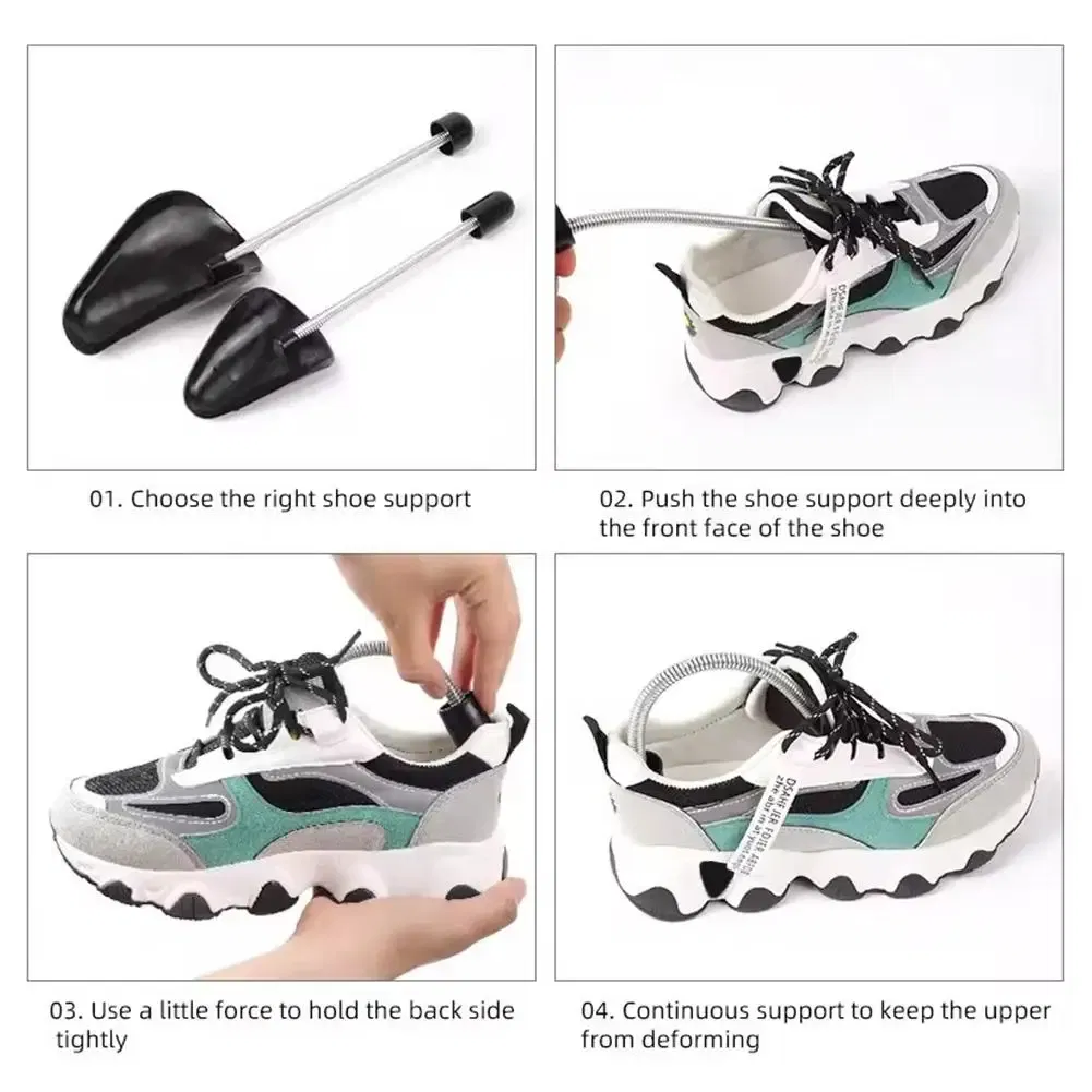 Color: Blue, Ships From: CN - Plastic Spring Shoe Trees For Men And Women Fixed Fits Support Stretcher Shaper Spring Shoe Trees 1 Pair Shoes Tree Stretch W3A0
