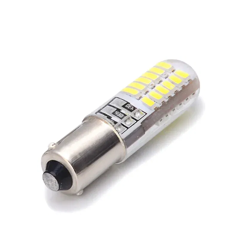 BA9S/T4W LED Silica Gel Bulb with 24SMD Wedge Marker Car Dome License Plate Light White 12V