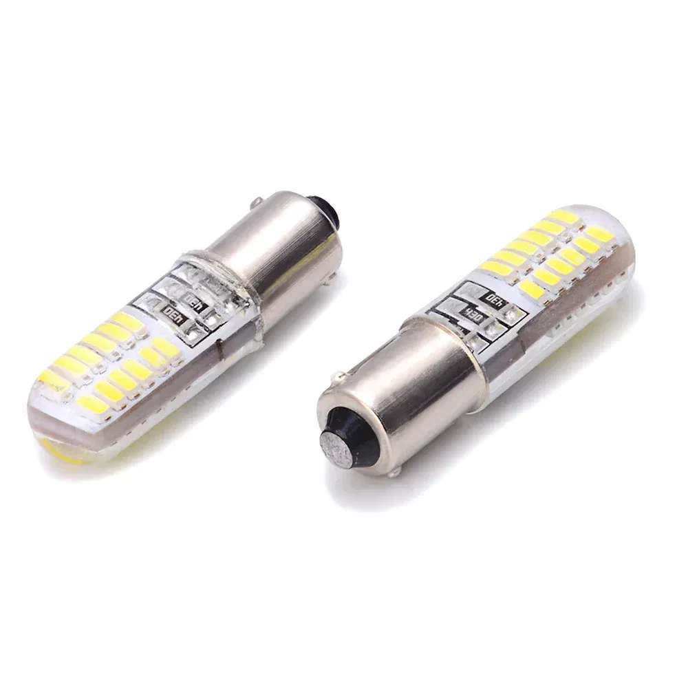 BA9S/T4W LED Silica Gel Bulb with 24SMD Wedge Marker Car Dome License Plate Light White 12V