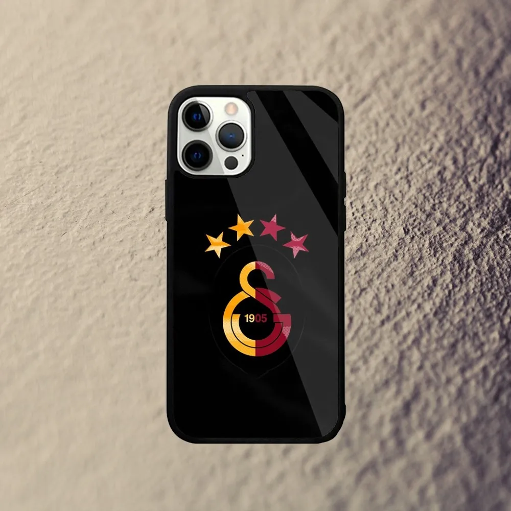 Color: Clear, Material: Nylon - G-Galatasaray 1905s Phone Case For iPhone 16,15,14,13,12,11,Plus,Pro,Max Mini Magsafe Magnetic Wireless Charging