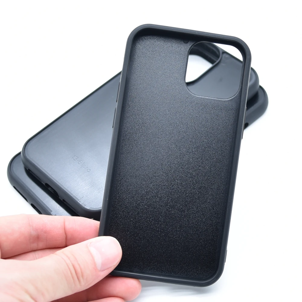 Material: Cotton Fabric - Blank Phone Case For iPhone 13 mini Pro Max 14 Plus Pro Max Rubber Case Blanks for Resin Vinyl DIY Wood Leather Inlays