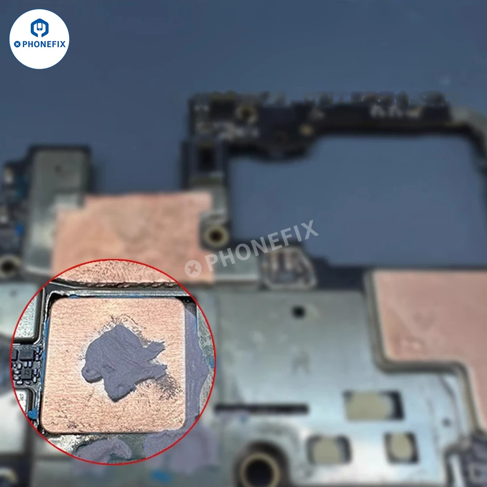 Color: Blue - 0.1/0.3/0.5mm 100pcs Thin Pad Mobile Phone CPU Heat Sink Copper Sheet Thermal Conductive Pad for Motherboard Heating Dissipation