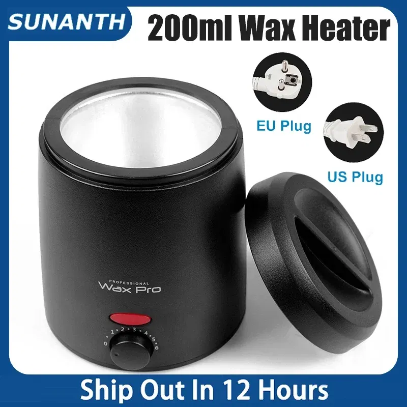 Color: green - 200ML Wax Heater Machine For Hair Removal Wax-Melting Pot Body Hair Remove With Packaging Box Waxing Kit Hair Removal Machine