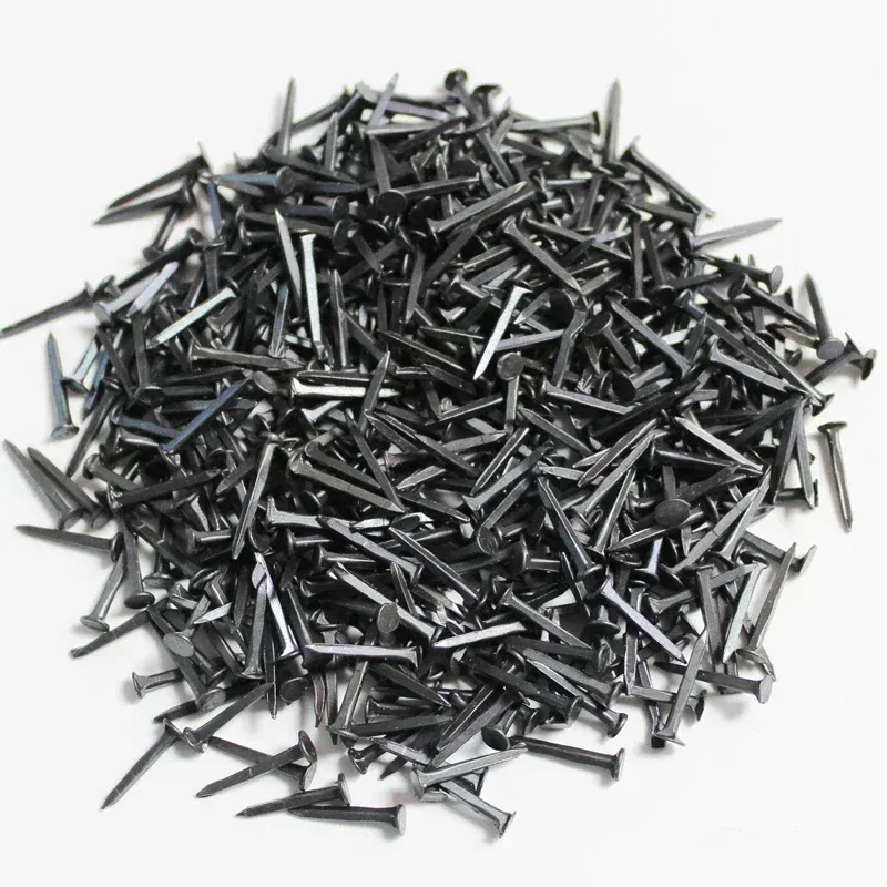 Length: 4mm - 100pcs Shoe Tacks/Nails 10-25mm Square Shank 1.1mm dia. For Lasting, Repairs. Tiny. Small