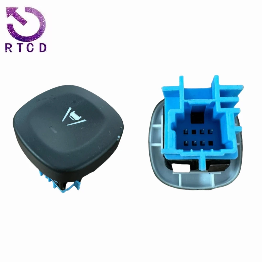 Color: GRAY, Ships From: CHINA - ECO start stop emergency light switch anti slip lock seat adjustment switch air conditioning switch ACC FOR Renault