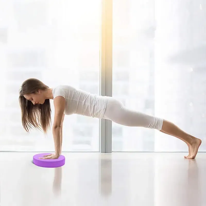 Color: black, Ships From: CHINA - Yoga Balance Pad Stability Cushion Foam Board Workout Exercise Trainer Anti-Slip Comfortable Stability Training Balance
