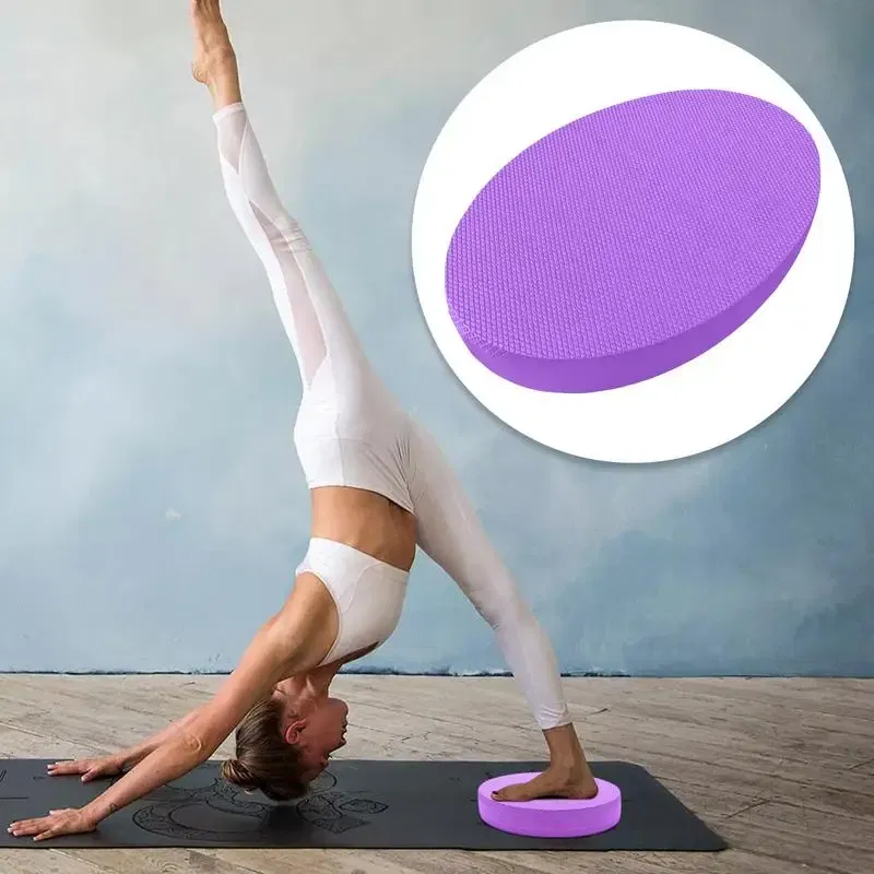 Color: black, Ships From: CHINA - Yoga Balance Pad Stability Cushion Foam Board Workout Exercise Trainer Anti-Slip Comfortable Stability Training Balance